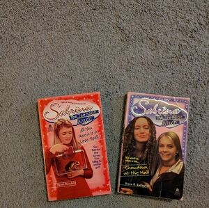 Vintage Sabrina the Teenage Witch Book Set All You Need Is A Love Spell Showdown